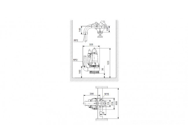 Насос дренажный Grundfos DP10.50.09.E.EX.2.1.502