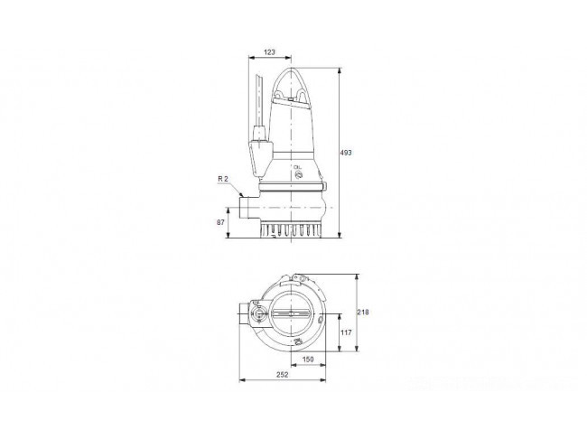 Насос дренажный Grundfos DP10.50.09.EX.2.1.502
