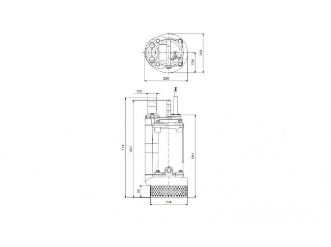 Насос дренажный Grundfos DWK.O.10.100.37.5.0D.R