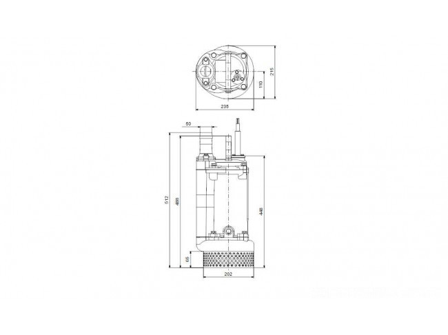 Насос дренажный Grundfos DWK.O.6.50.22.5.0D.R