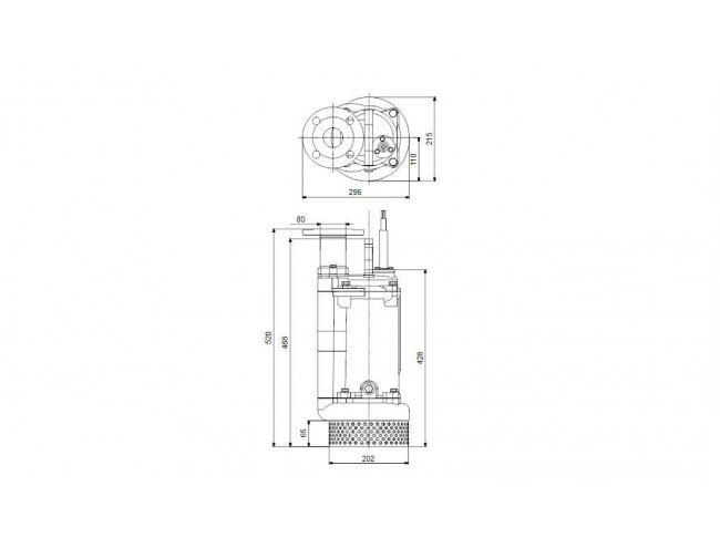 Насос дренажный Grundfos DWK.O.6.80.15.5.0D